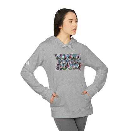 Adidas Hoodie — Women Playing Rugby
