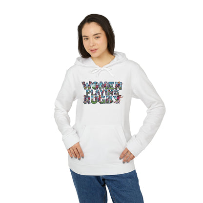 Adidas Hoodie — Women Playing Rugby