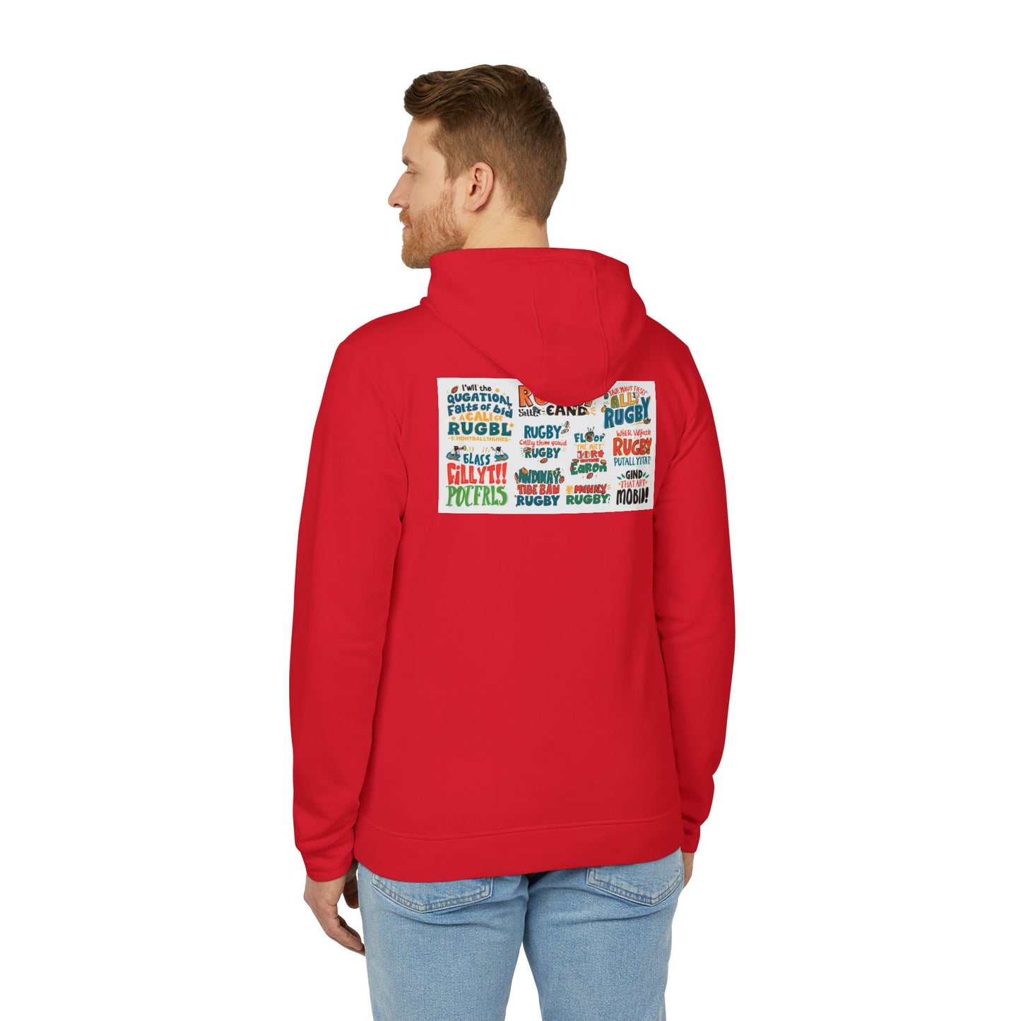 Animated Adidas Hoodie -  Fun for Touch Rugby