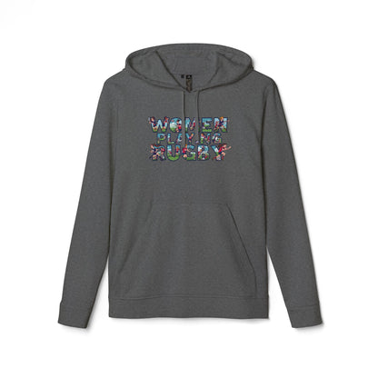 Adidas Hoodie — Women Playing Rugby
