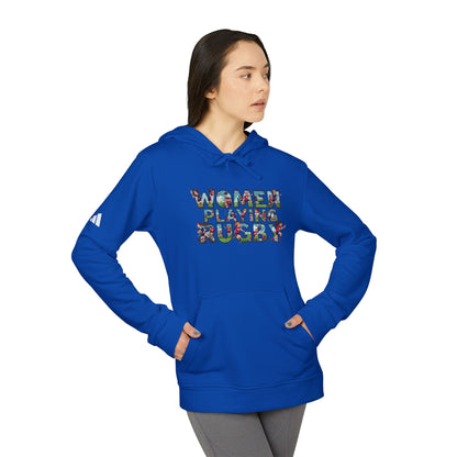 Adidas Hoodie — Women Playing Rugby