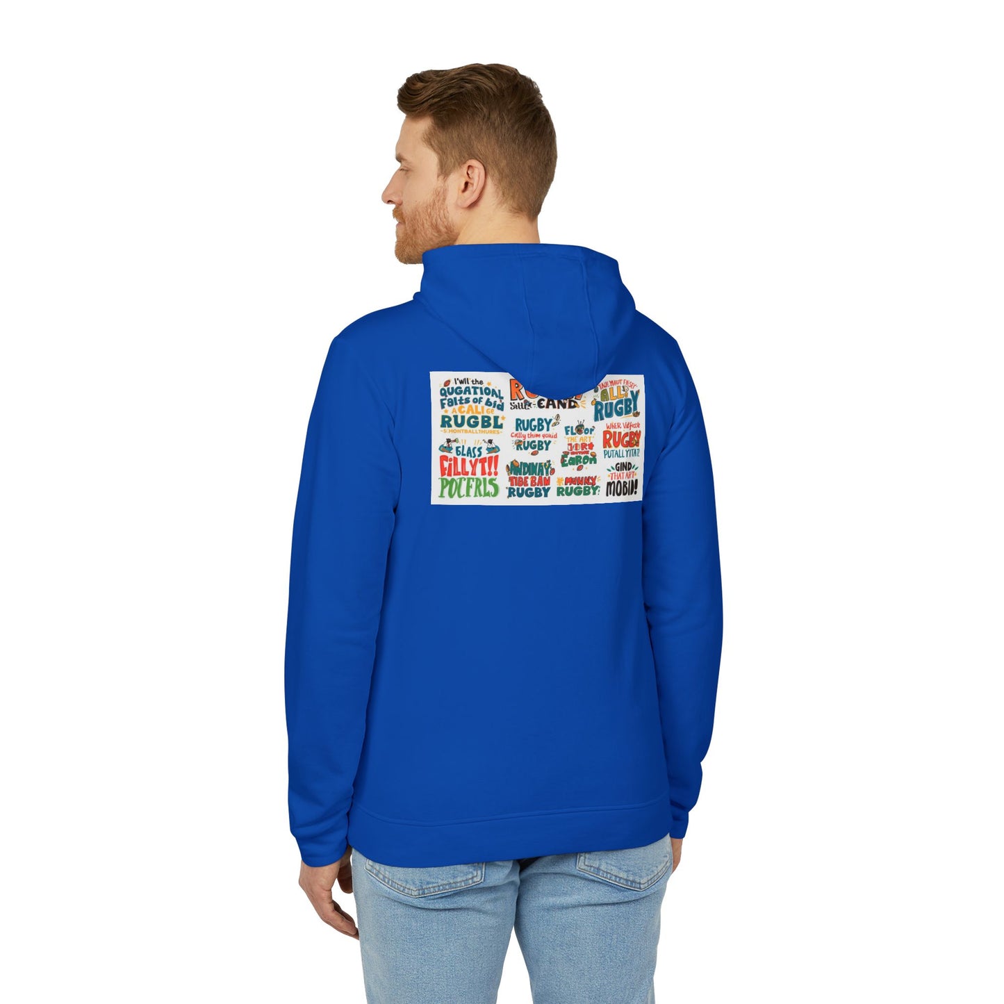 Animated Adidas Hoodie -  Fun for Touch Rugby