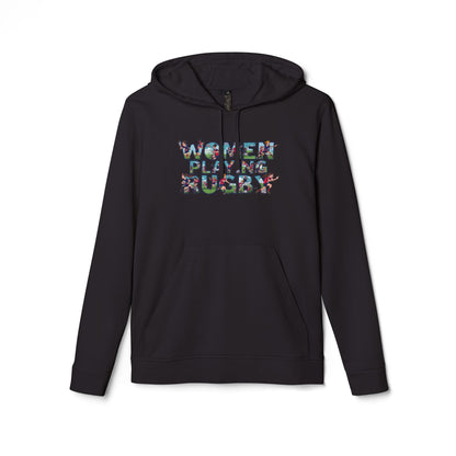 Adidas Hoodie — Women Playing Rugby