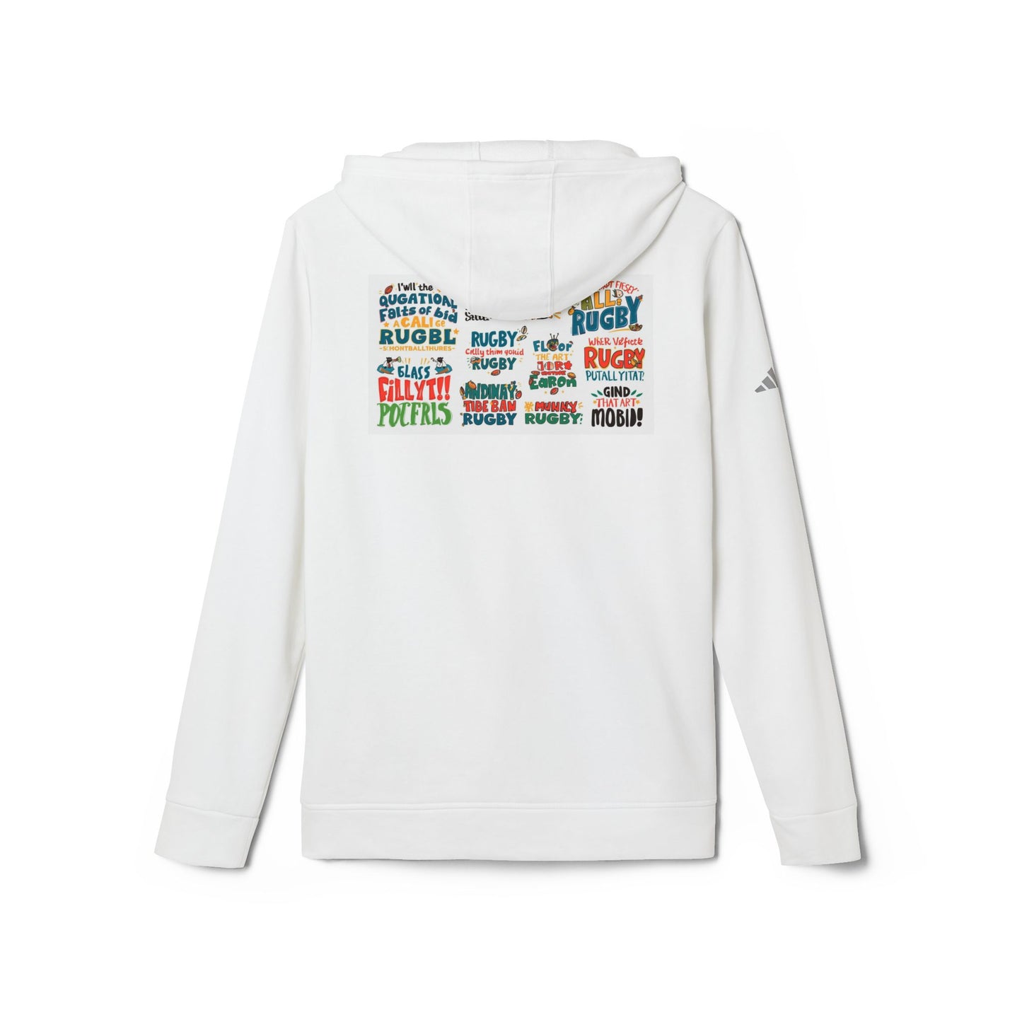 Animated Adidas Hoodie -  Fun for Touch Rugby