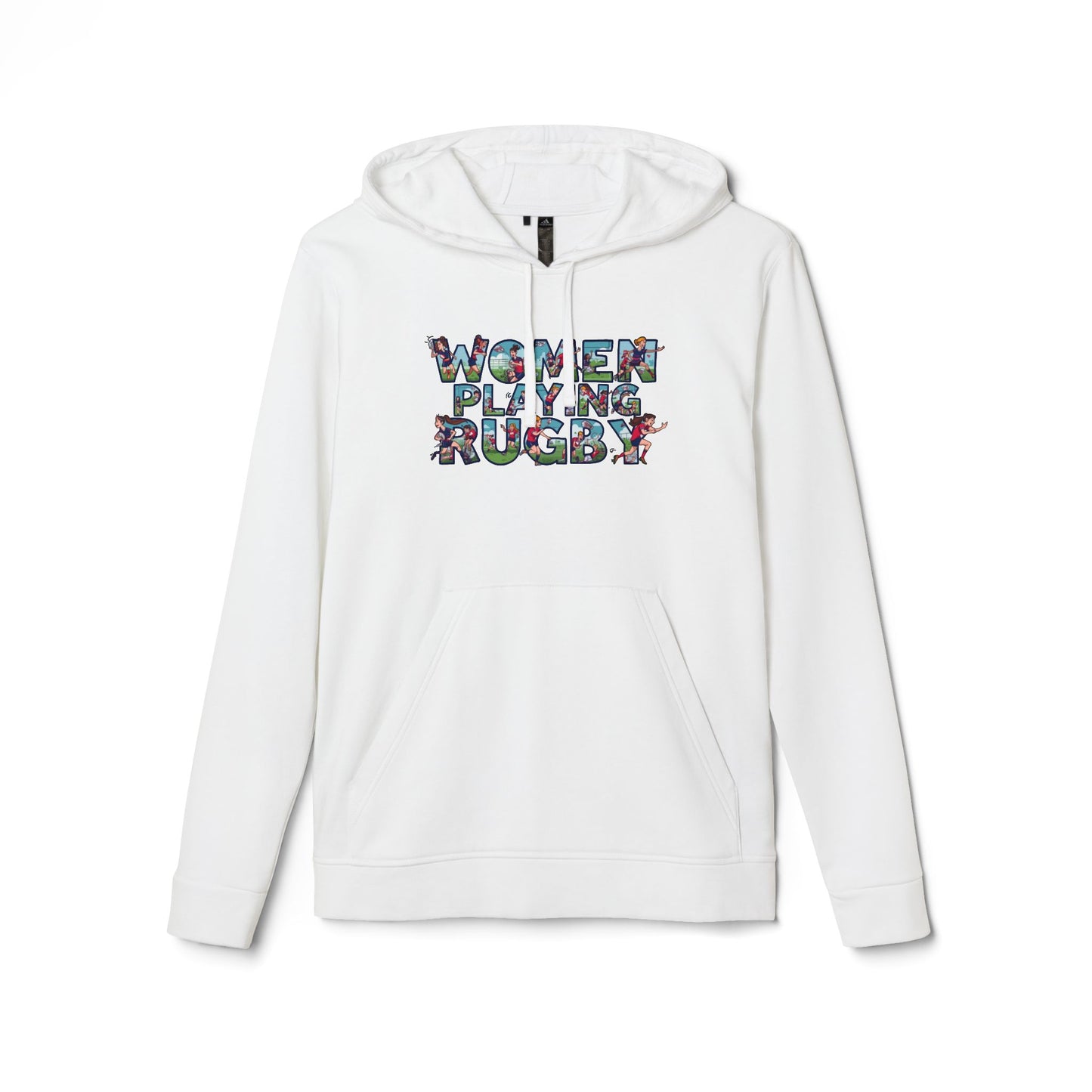 Adidas Hoodie — Women Playing Rugby