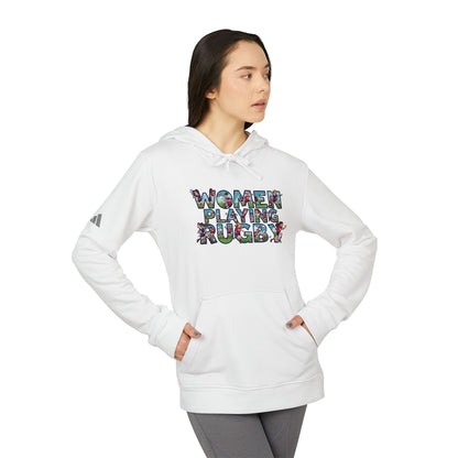 Adidas Hoodie — Women Playing Rugby